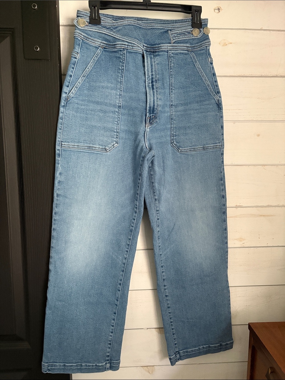 MOTHER Light Blue Women's Relaxed Jeans